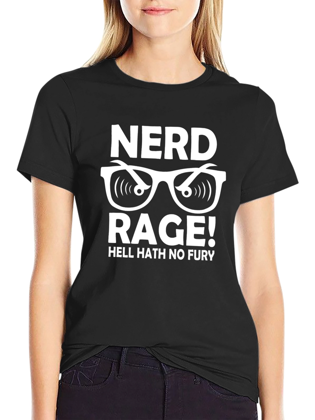 Nerd Rage Graphic Tee - Funny Geek Shirt