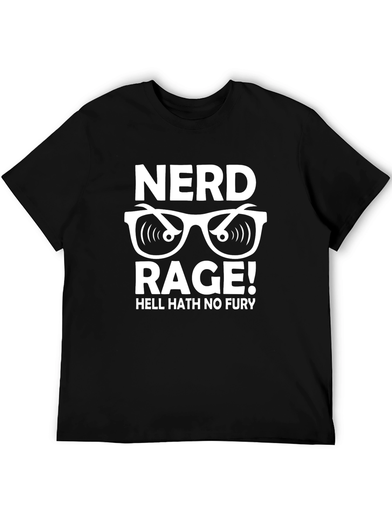 Nerd Rage Graphic Tee - Funny Geek Shirt