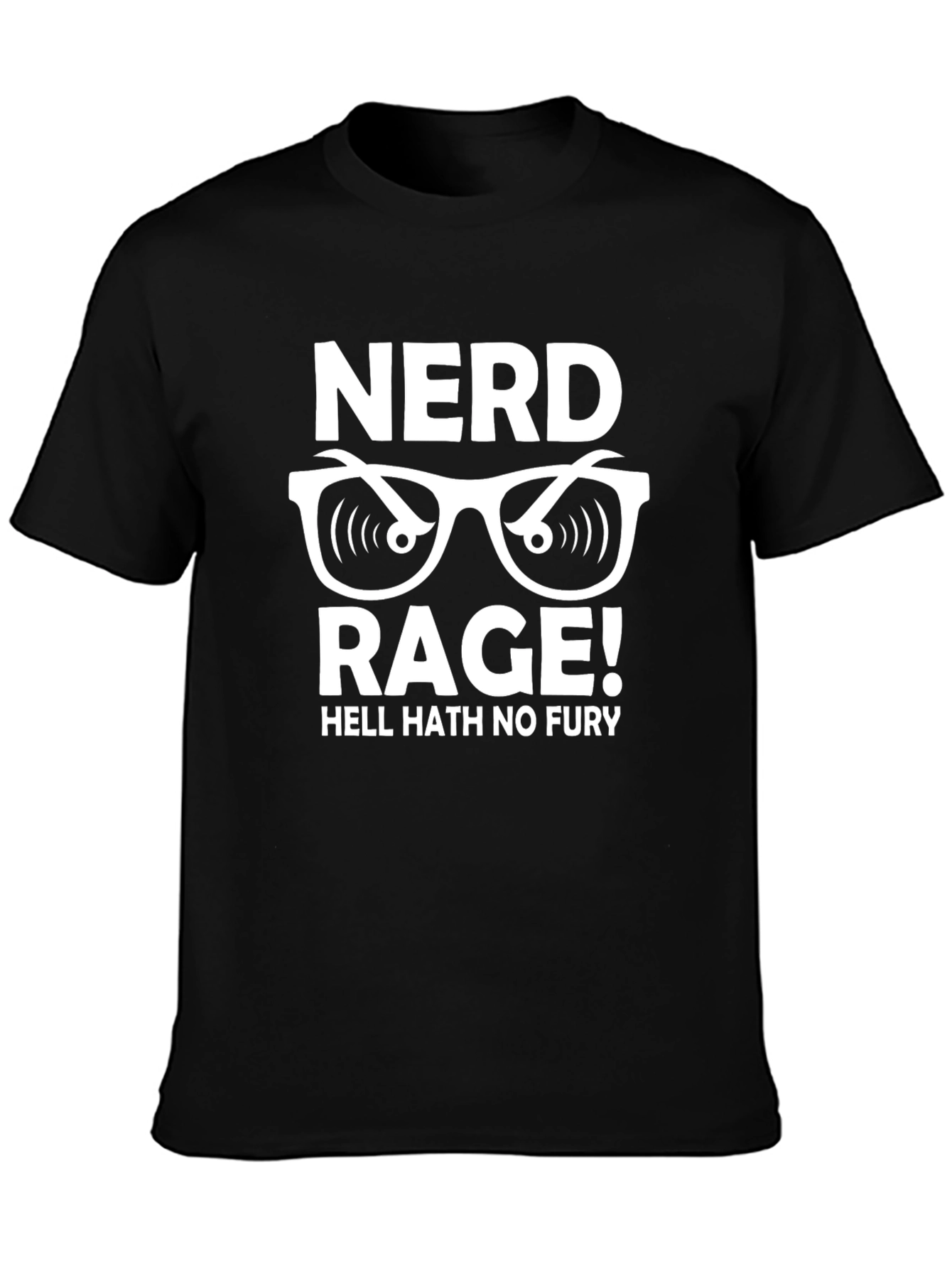 Nerd Rage Graphic Tee - Funny Geek Shirt