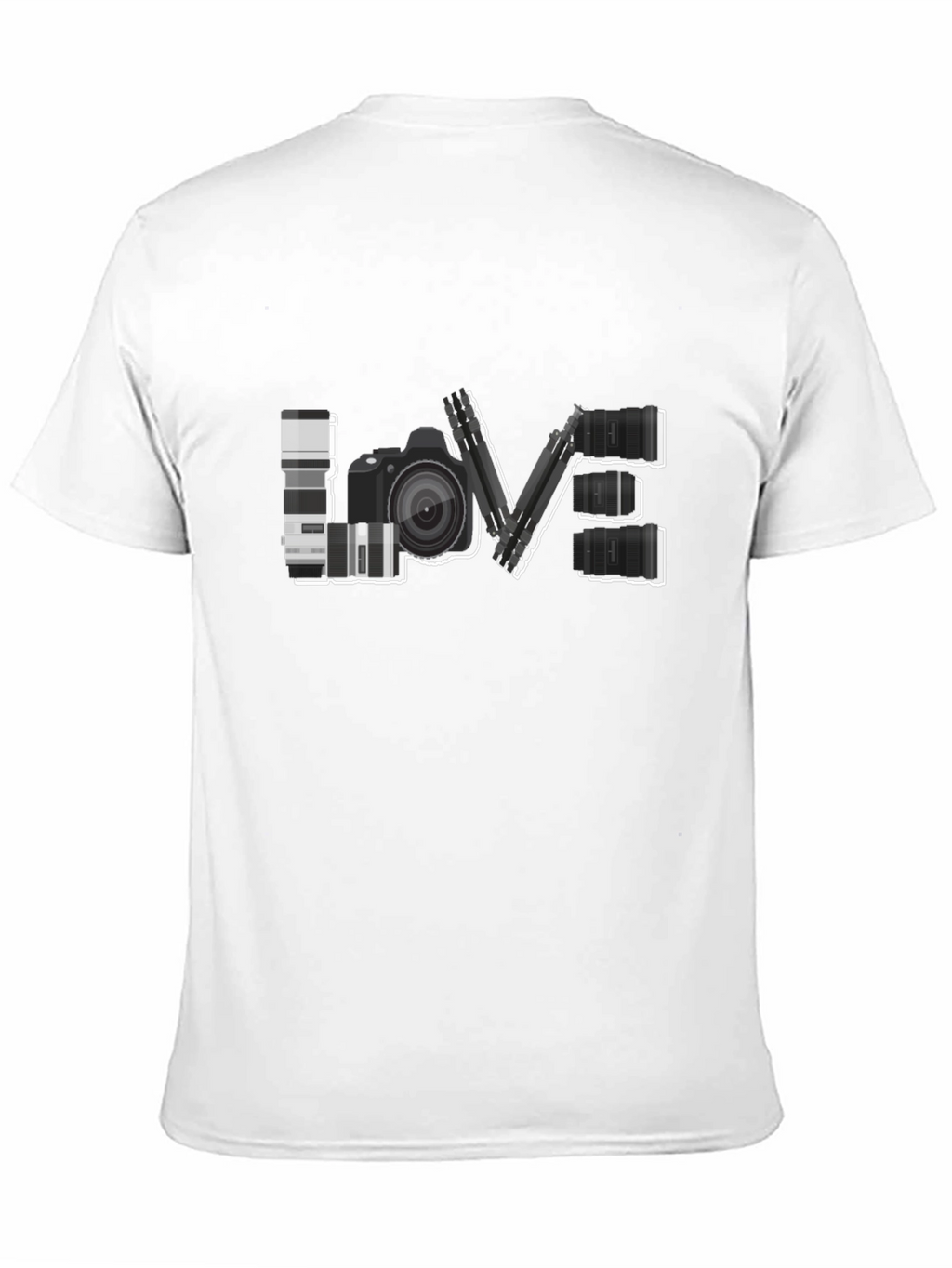 Photographer LOVE T-Shirt - Camera Design