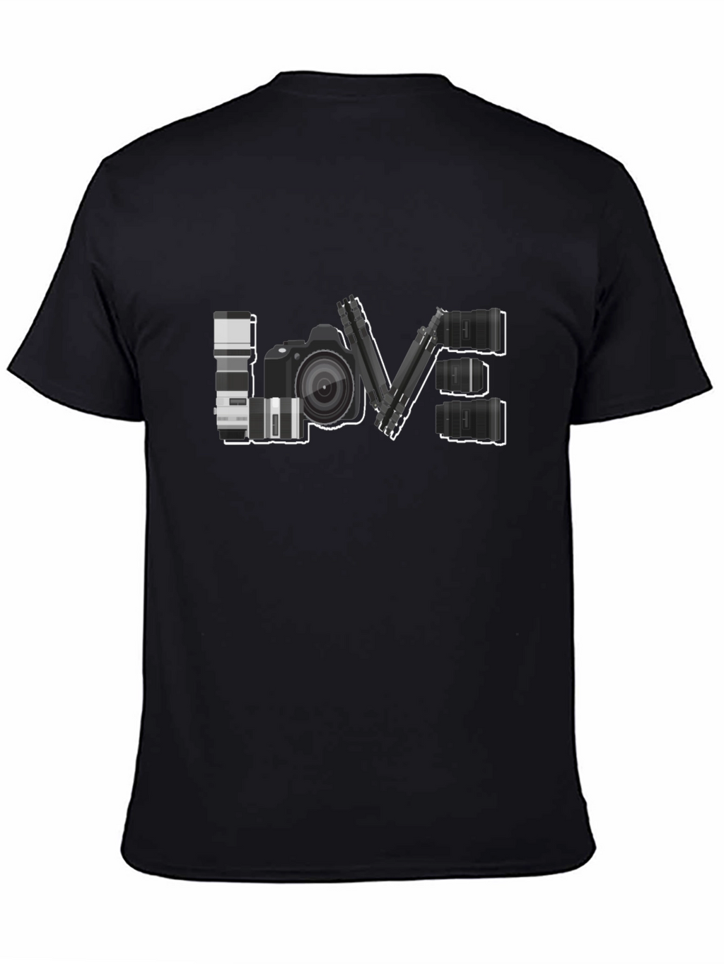 Photographer LOVE T-Shirt - Camera Design
