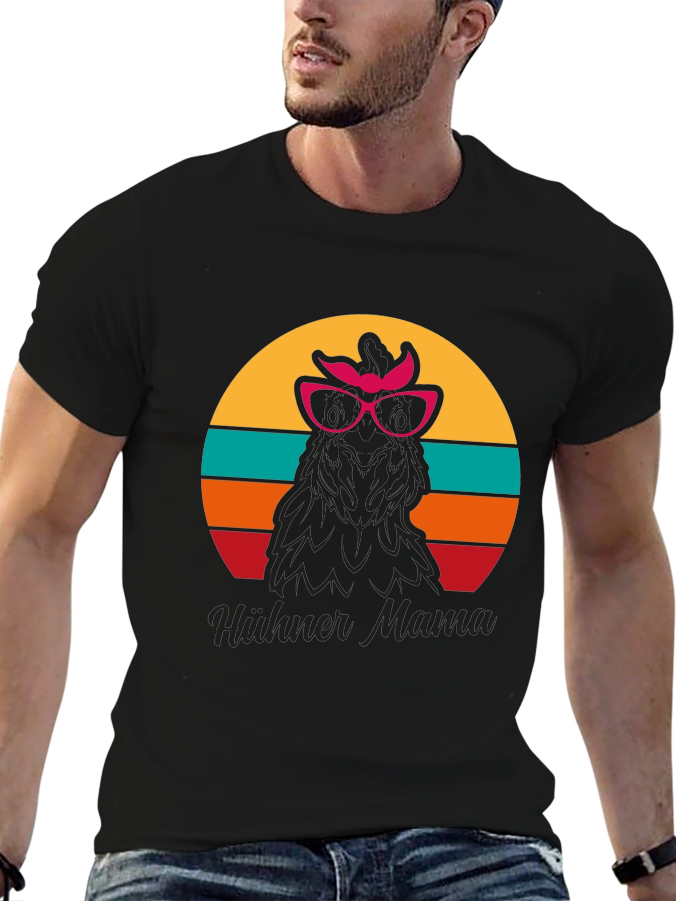 Hühner Mama Chicken Lover T-Shirt