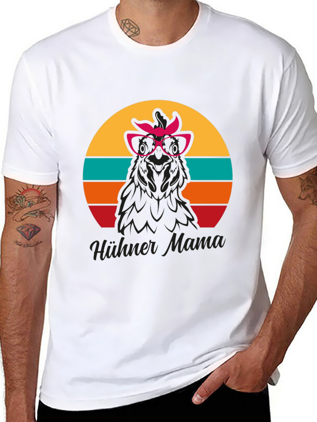 Hühner Mama Chicken Lover T-Shirt