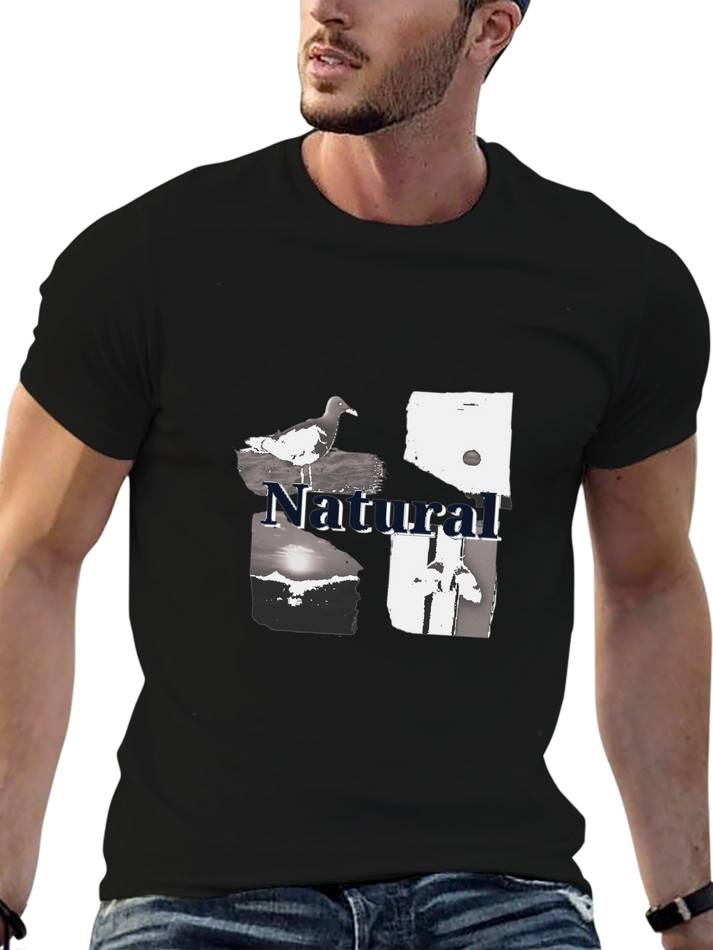 Natural Themed Graphic T-Shirt
