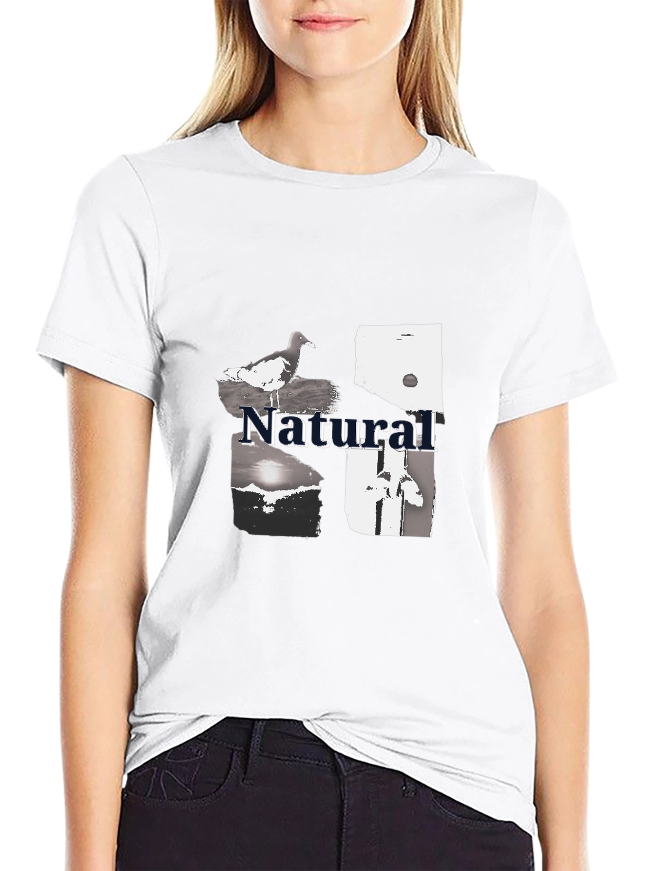 Natural Themed Graphic T-Shirt
