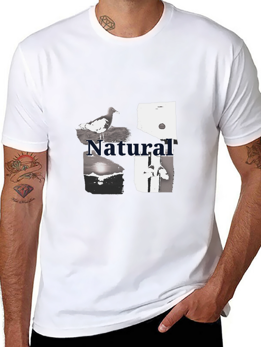 Natural Themed Graphic T-Shirt