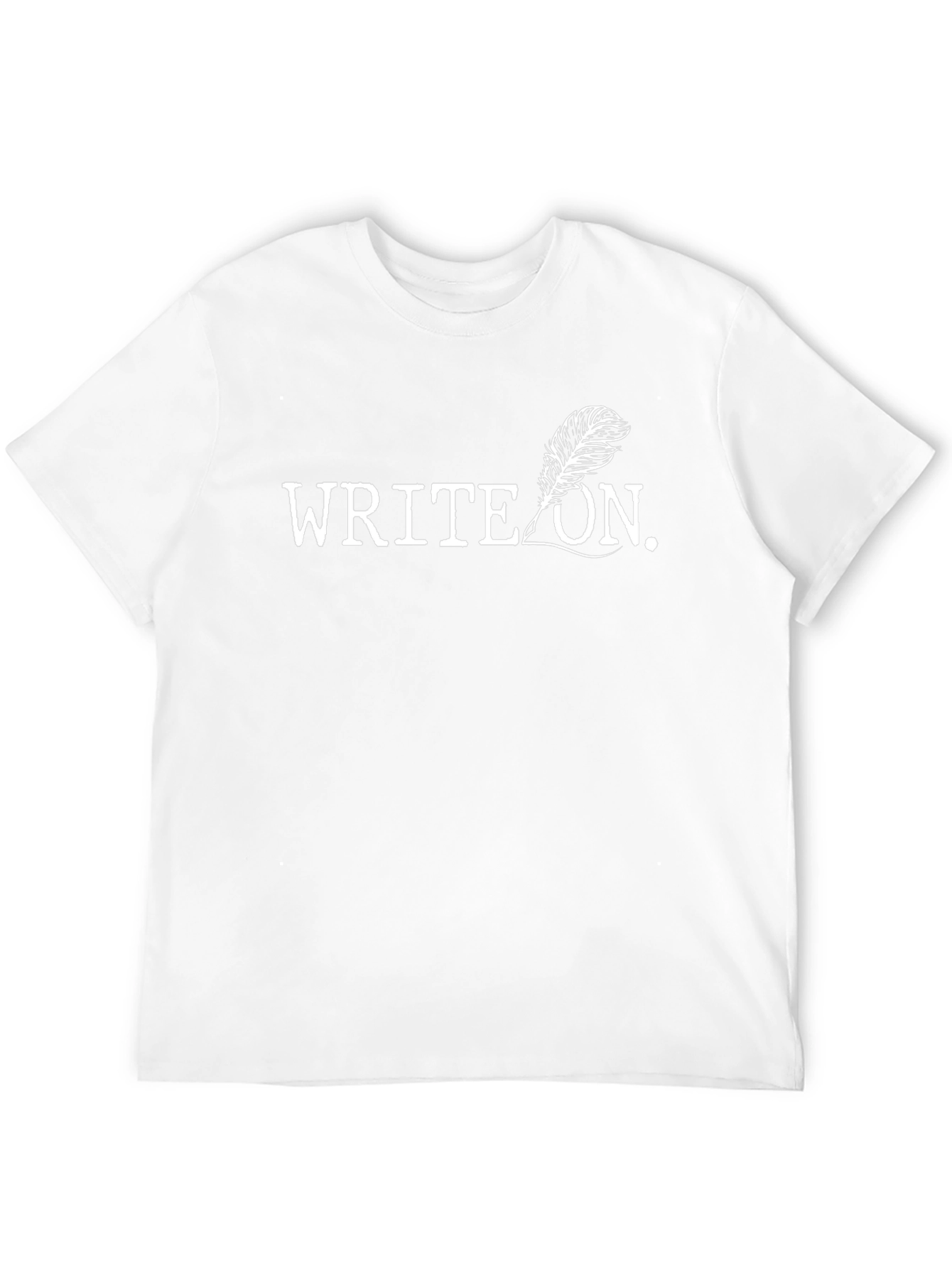 Write On Graphic Tee - Classic Black T-Shirt