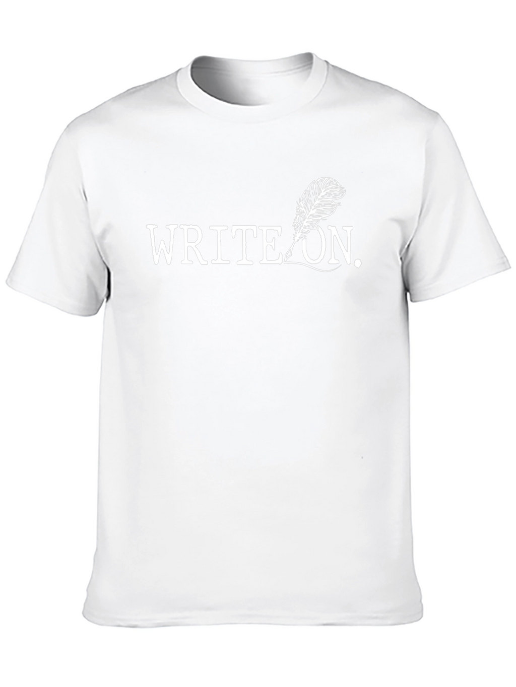 Write On Graphic Tee - Classic Black T-Shirt