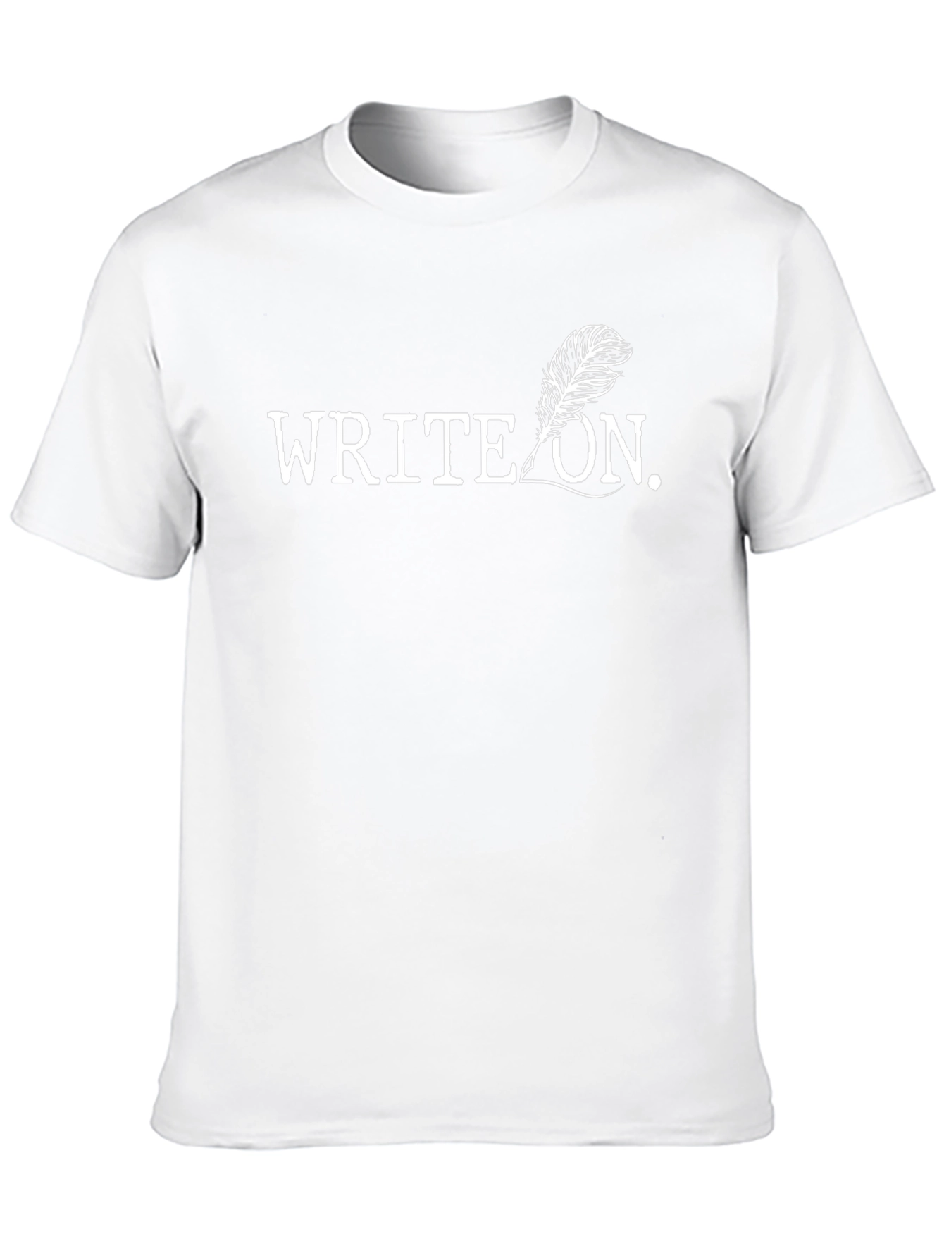 Write On Graphic Tee - Classic Black T-Shirt
