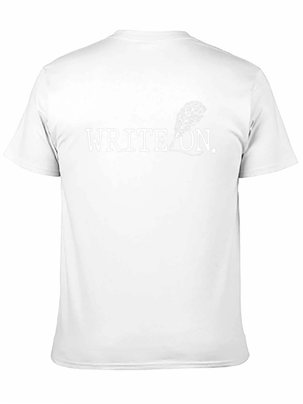 Write On Graphic Tee - Classic Black T-Shirt
