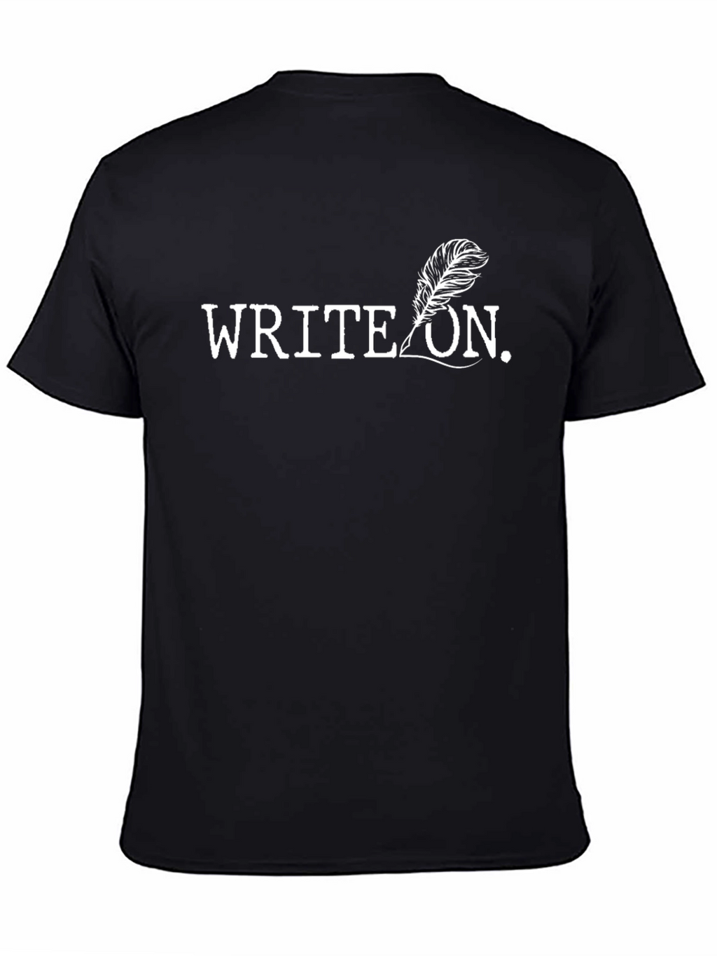 Write On Graphic Tee - Classic Black T-Shirt