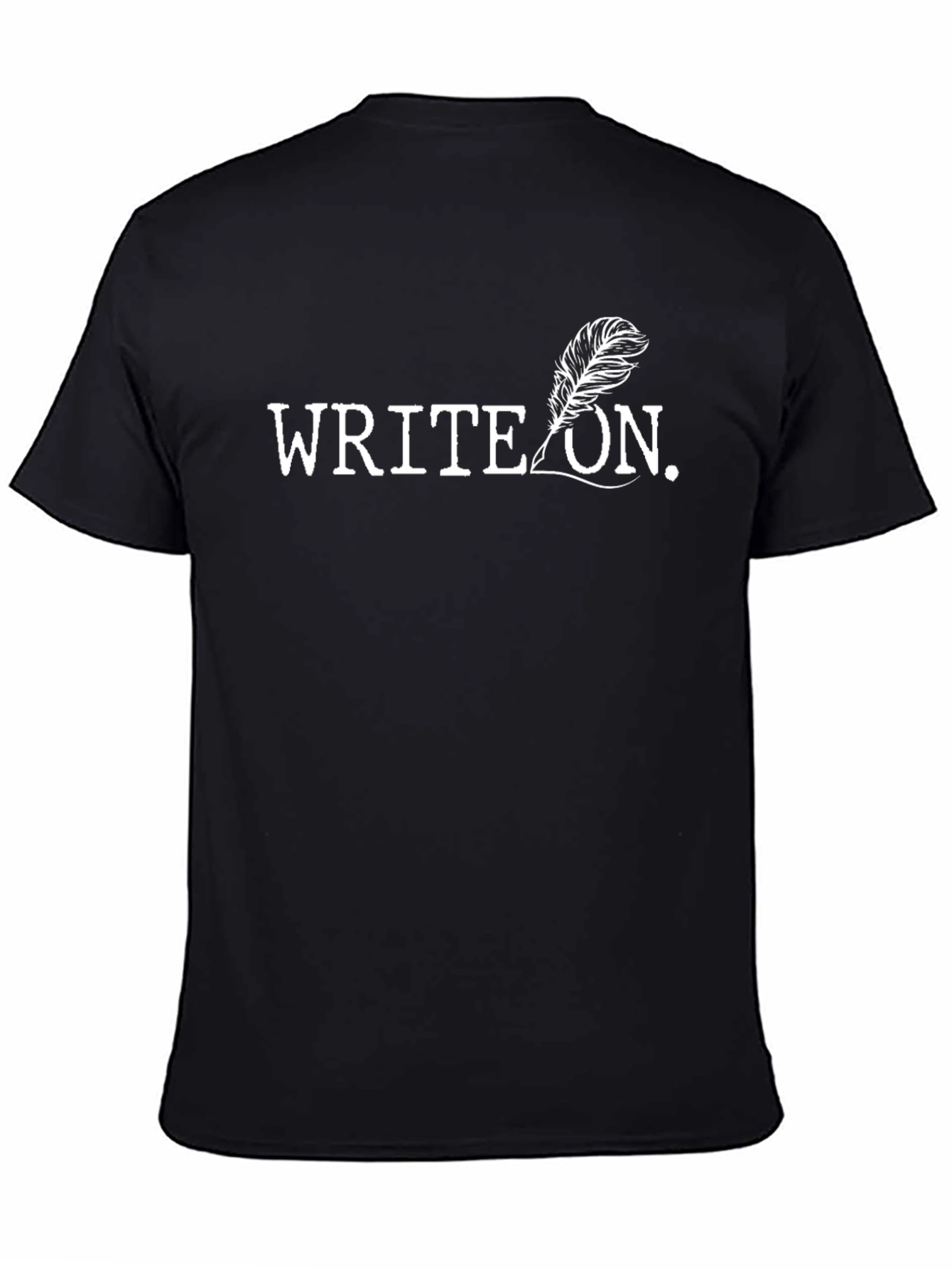 Write On Graphic Tee - Classic Black T-Shirt