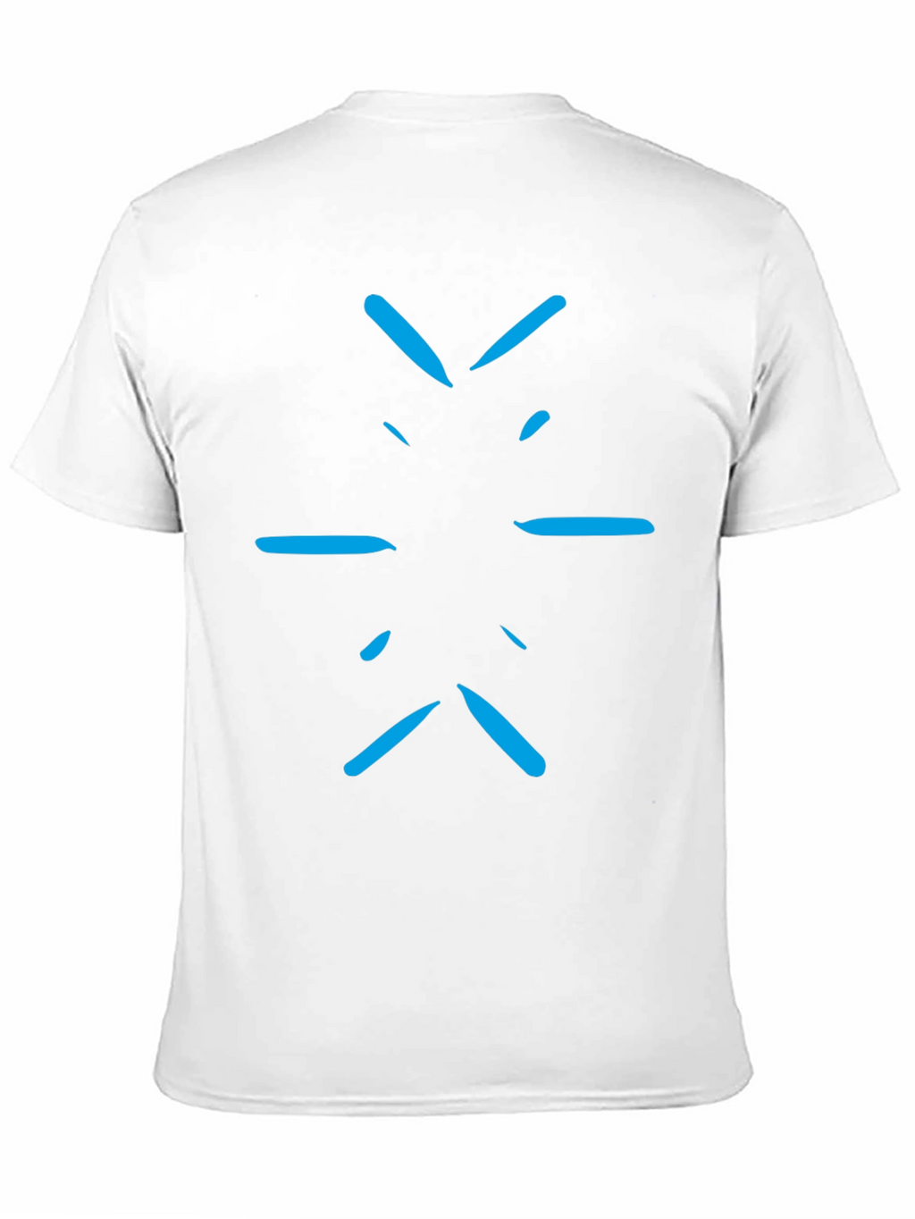 Abstract Graphic Black T-Shirt