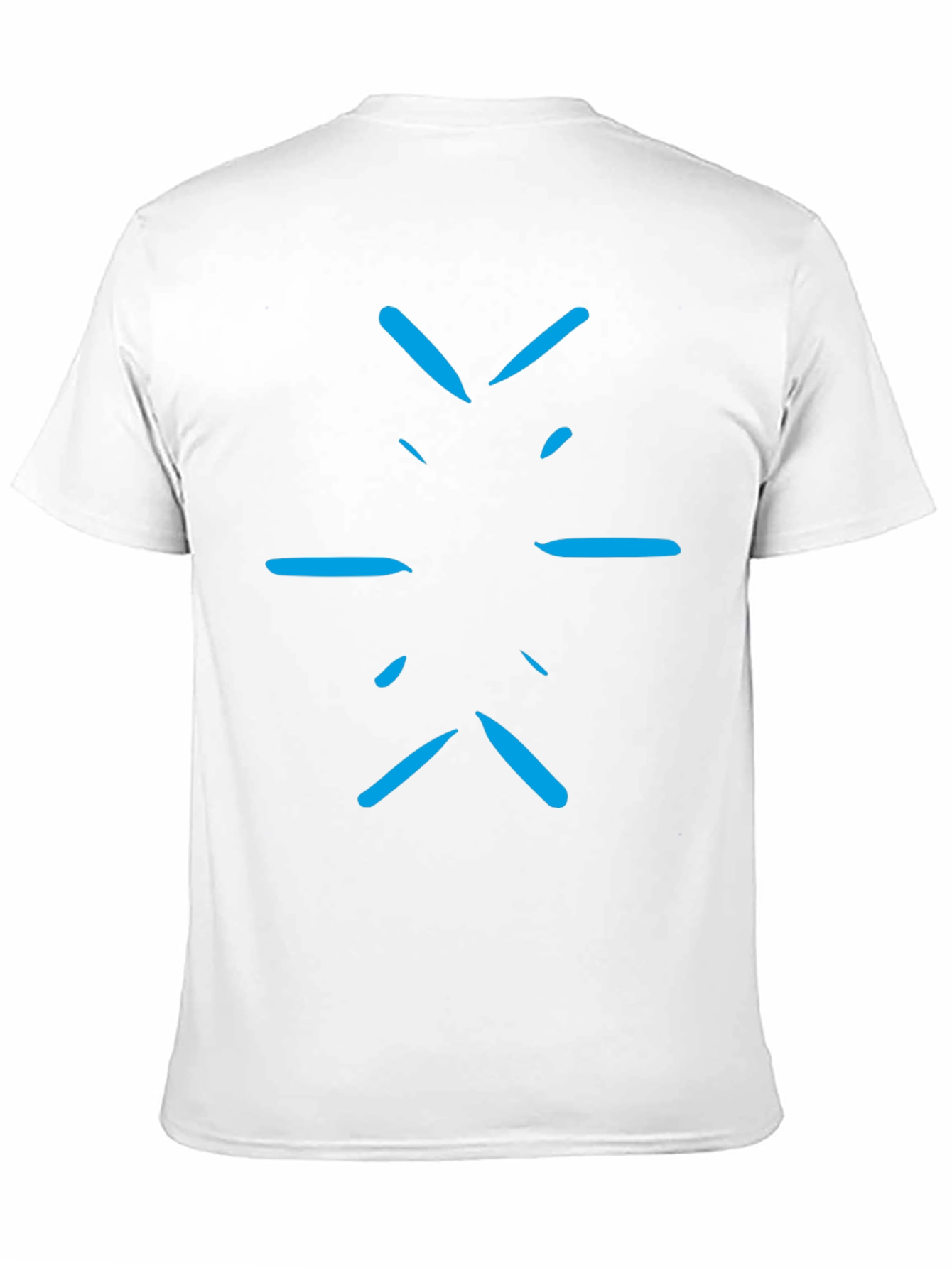 Abstract Graphic Black T-Shirt