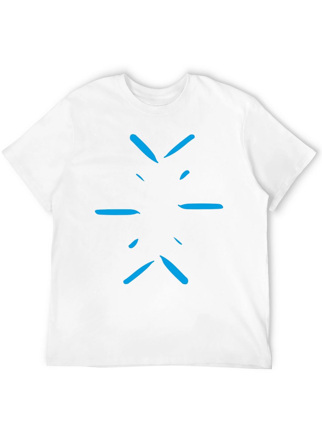 Abstract Graphic Black T-Shirt
