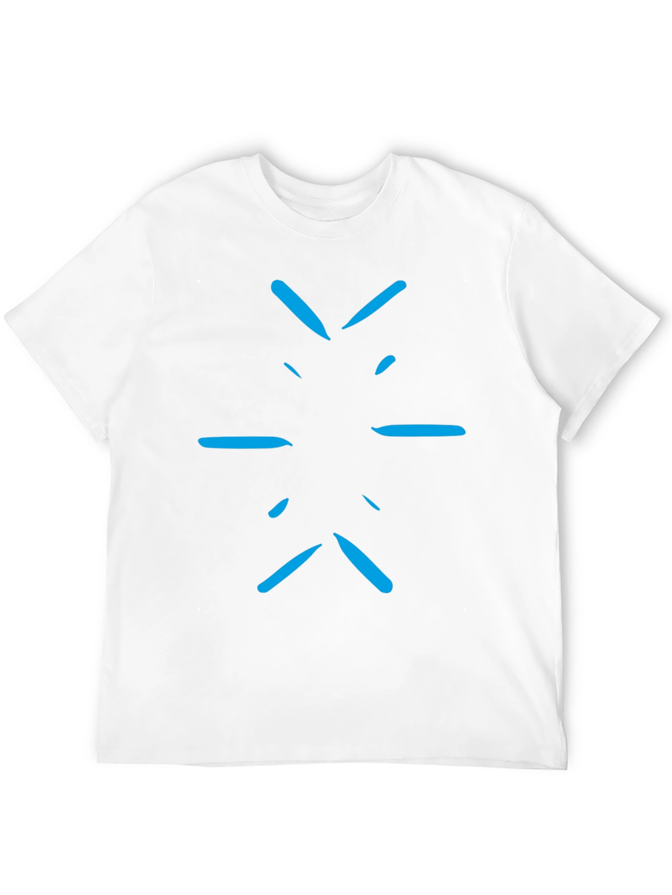 Abstract Graphic Black T-Shirt
