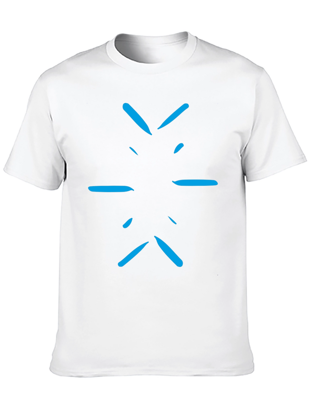 Abstract Graphic Black T-Shirt