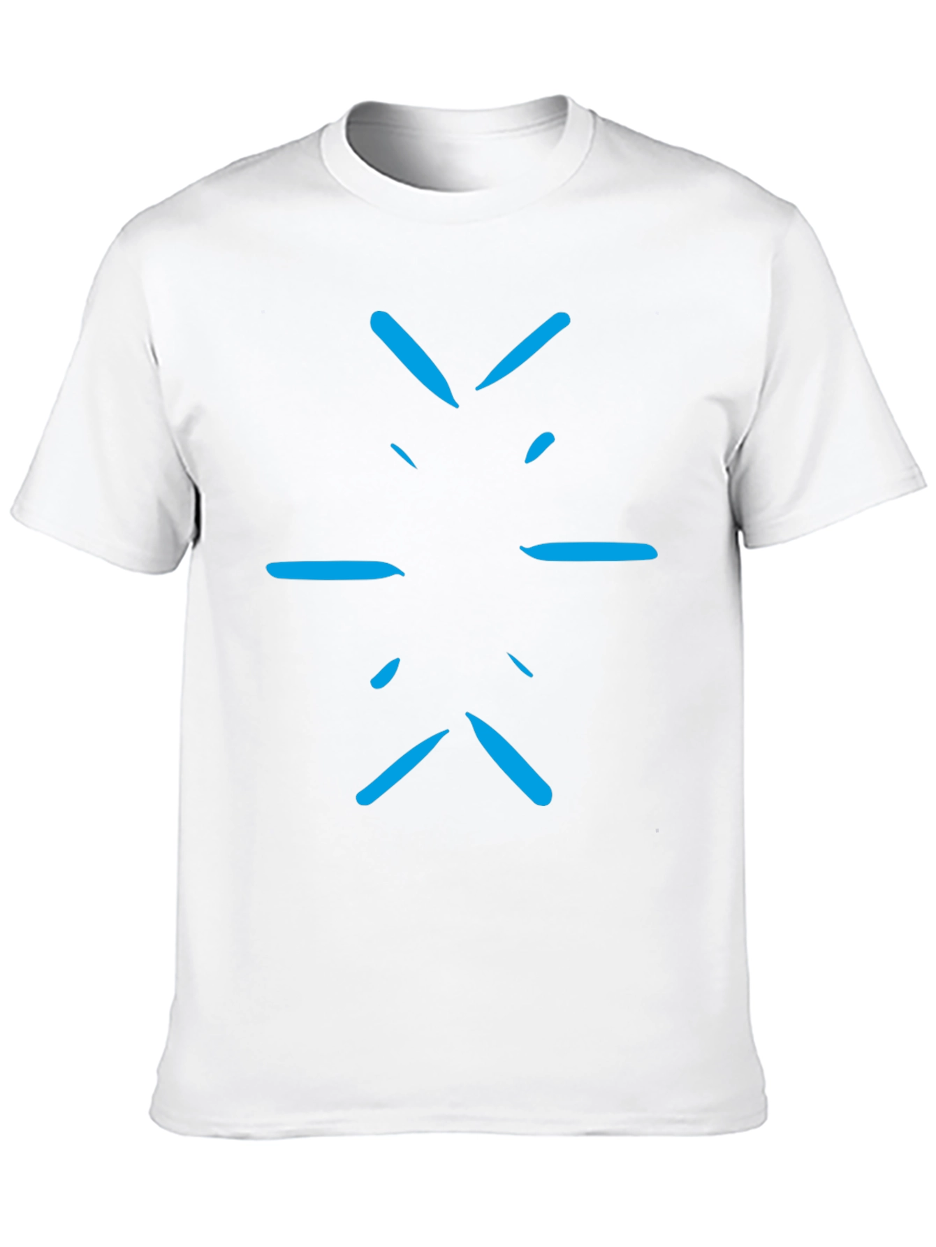 Abstract Graphic Black T-Shirt