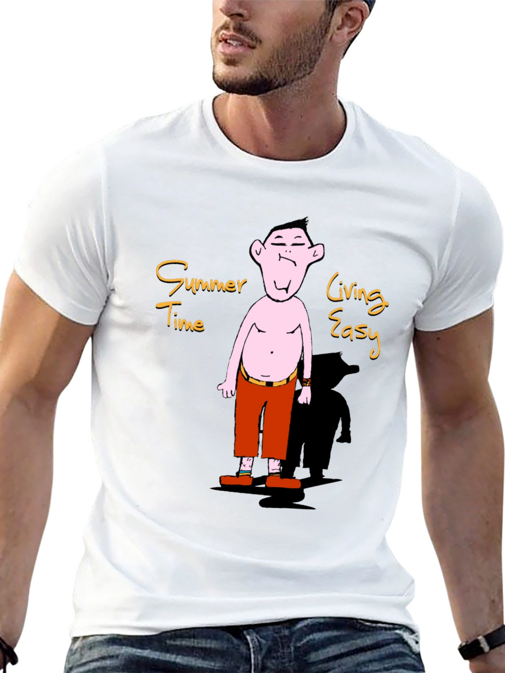 Summer Time Living Easy Graphic Tee