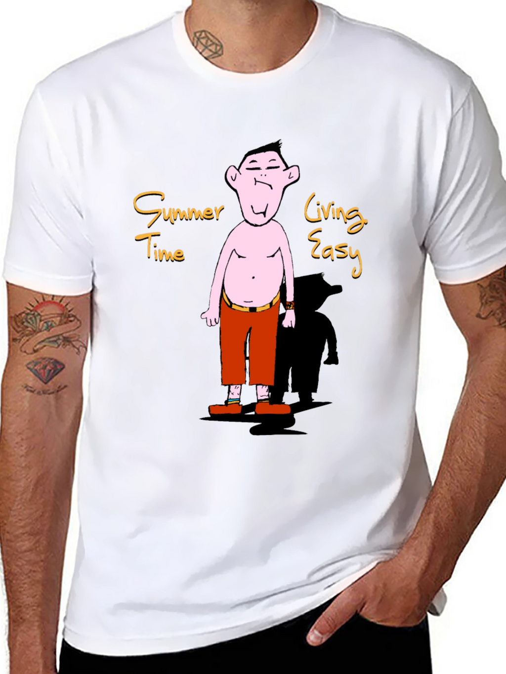 Summer Time Living Easy Graphic Tee