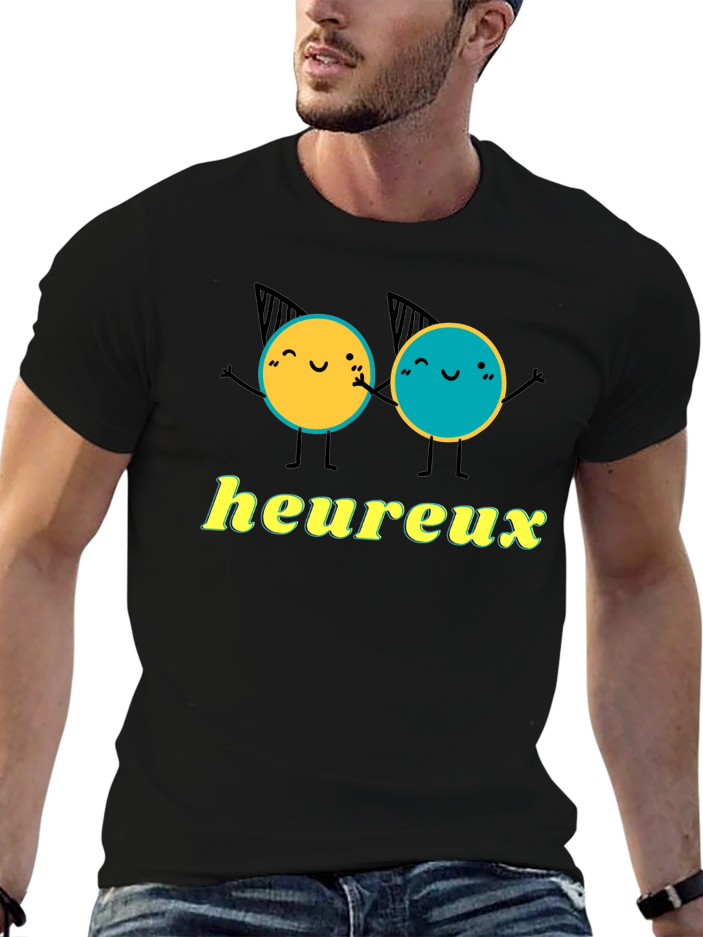 Heureux Graphic T-Shirt