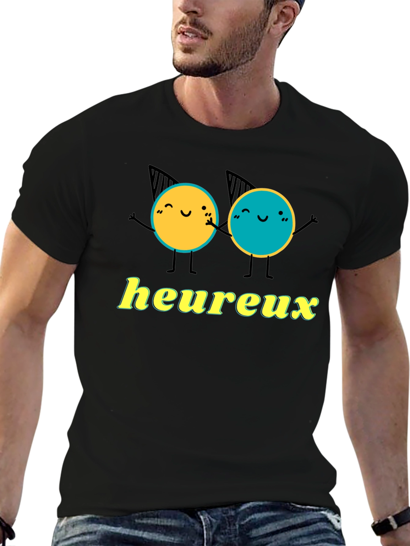 Heureux Graphic T-Shirt