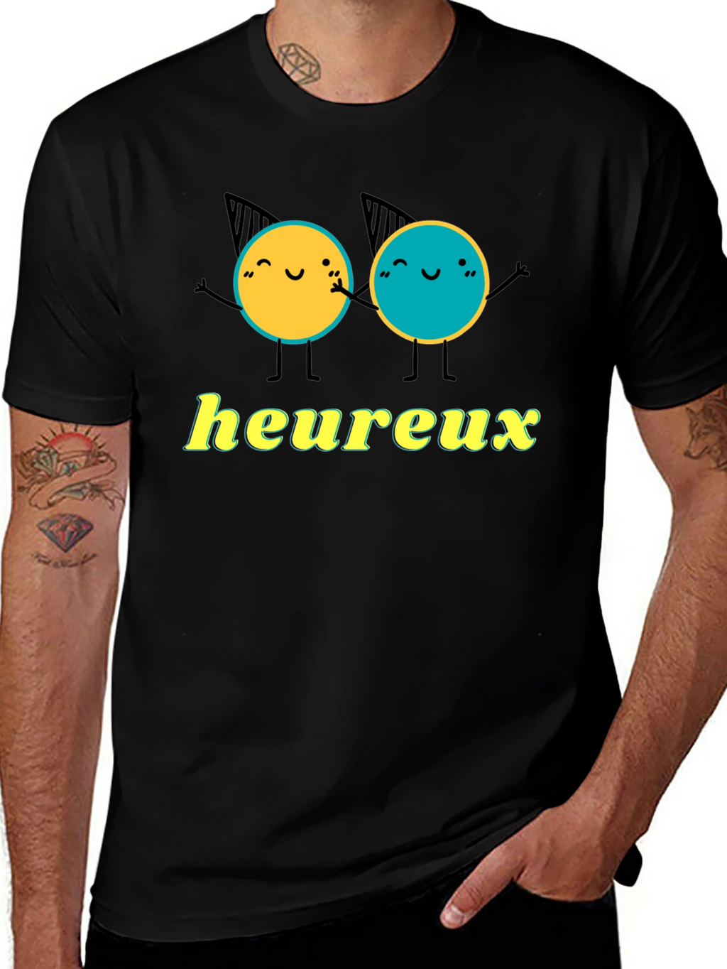 Heureux Graphic T-Shirt