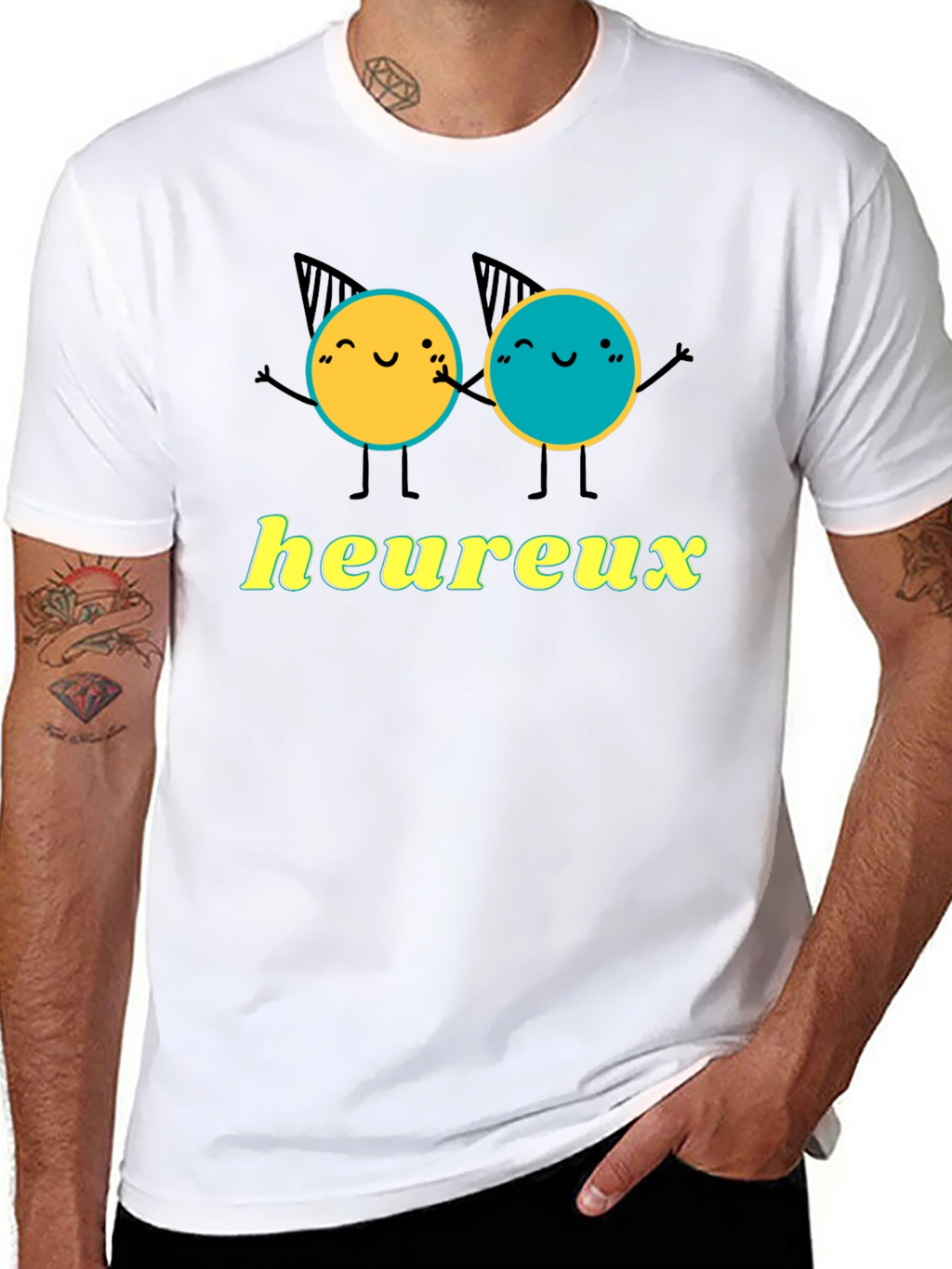 Heureux Graphic T-Shirt