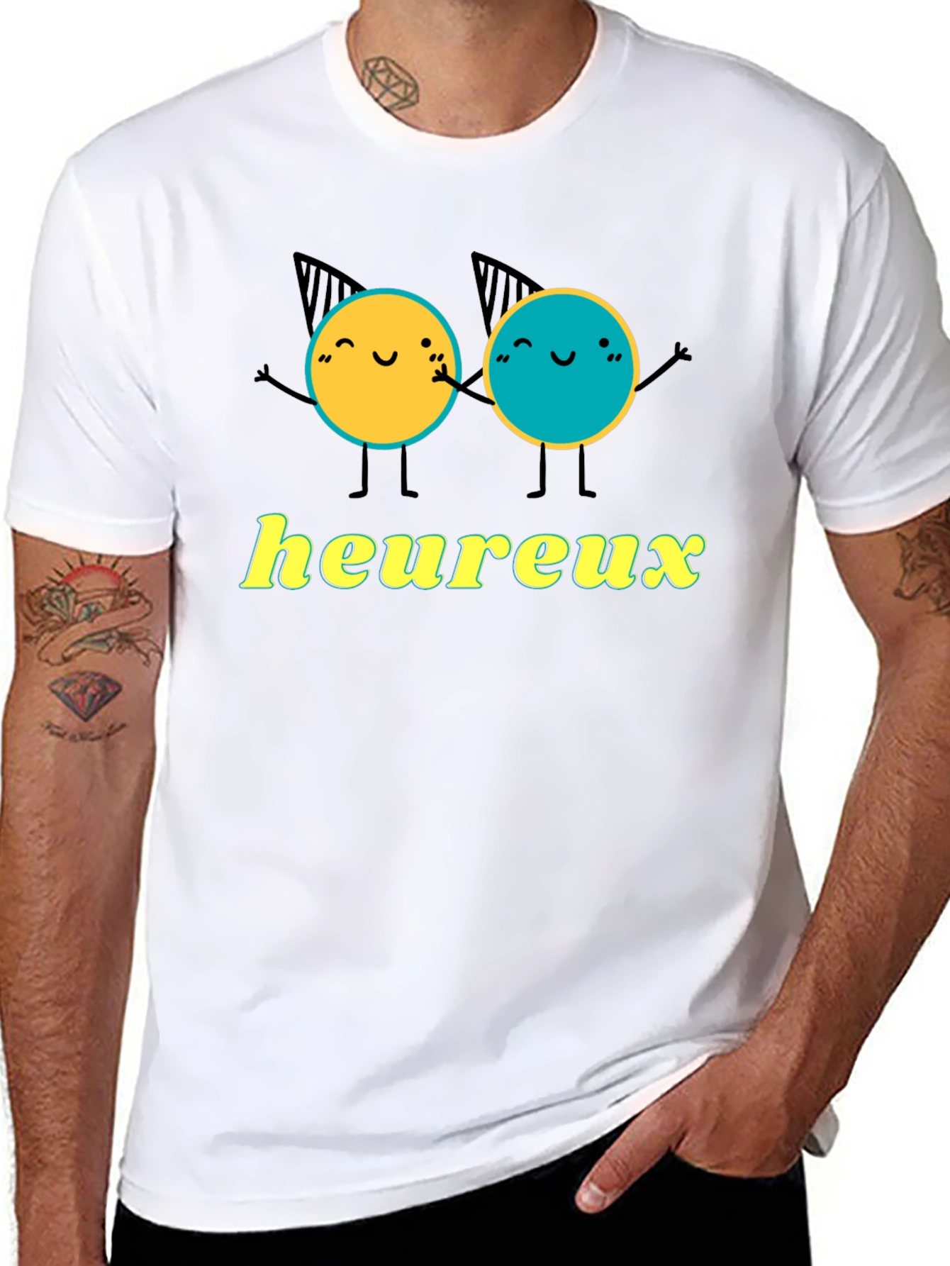 Heureux Graphic T-Shirt
