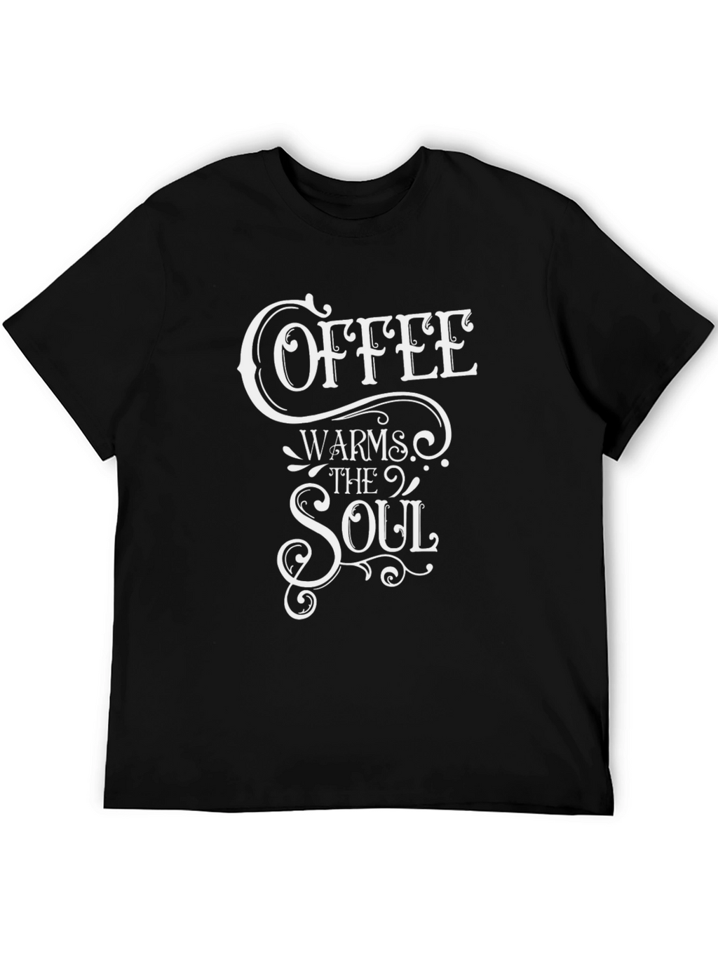 Coffee Warms The Soul Graphic T-Shirt