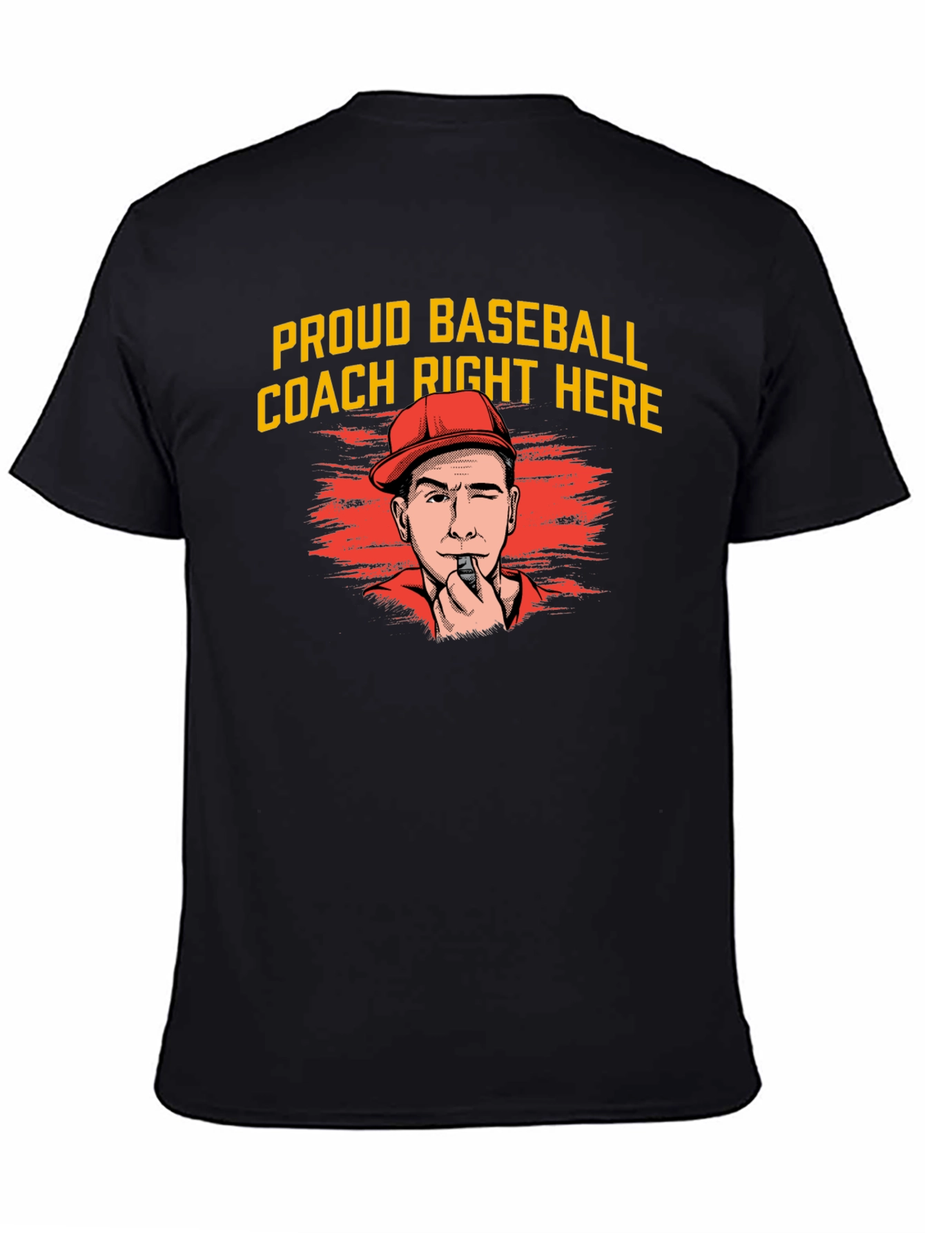 Proud Baseball Coach Graphic Tee