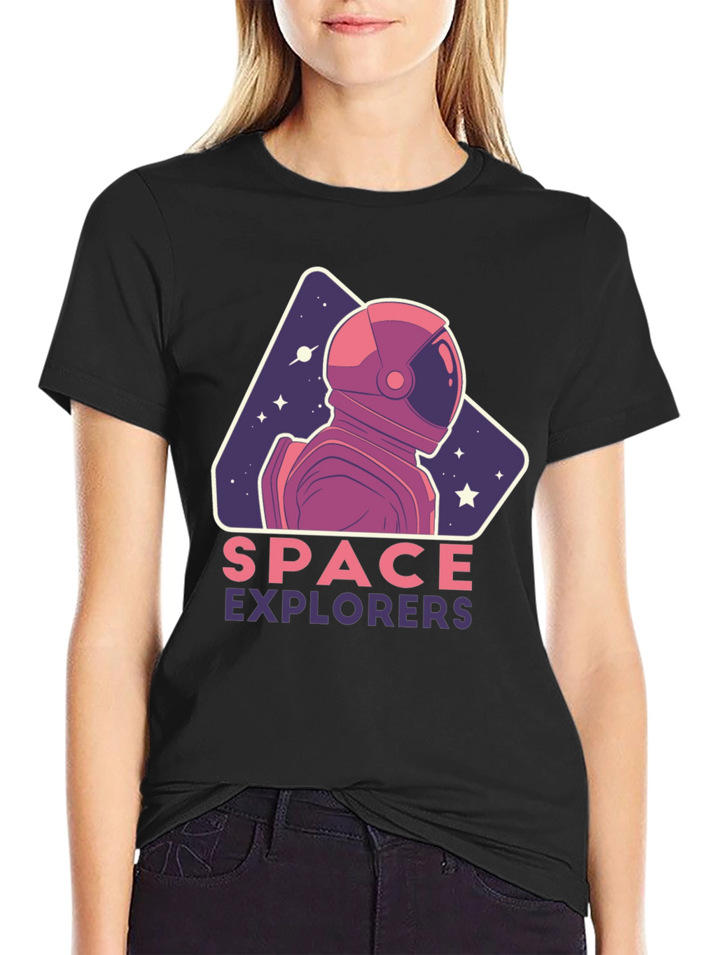 Space Explorers Graphic T-Shirt