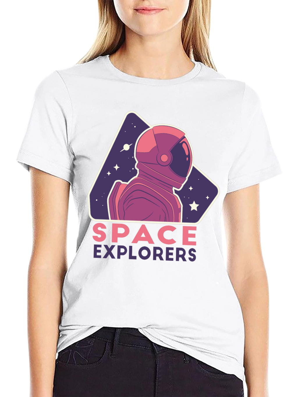 Space Explorers Graphic T-Shirt