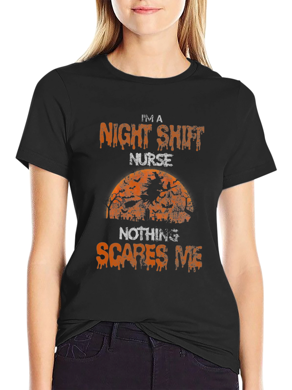 Night Shift Nurse Halloween T-Shirt