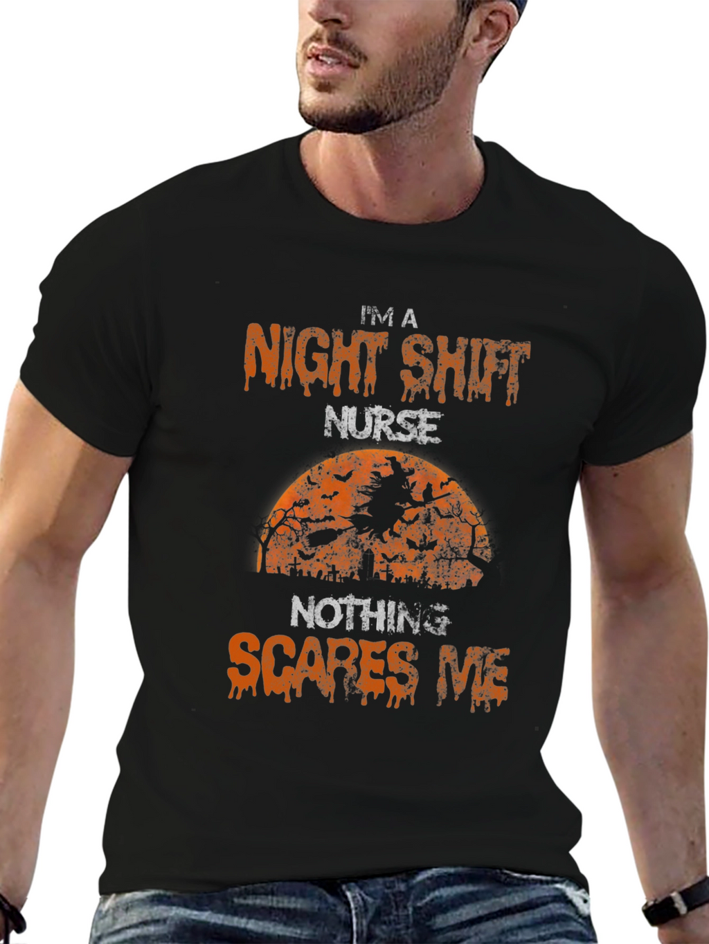 Night Shift Nurse Halloween T-Shirt