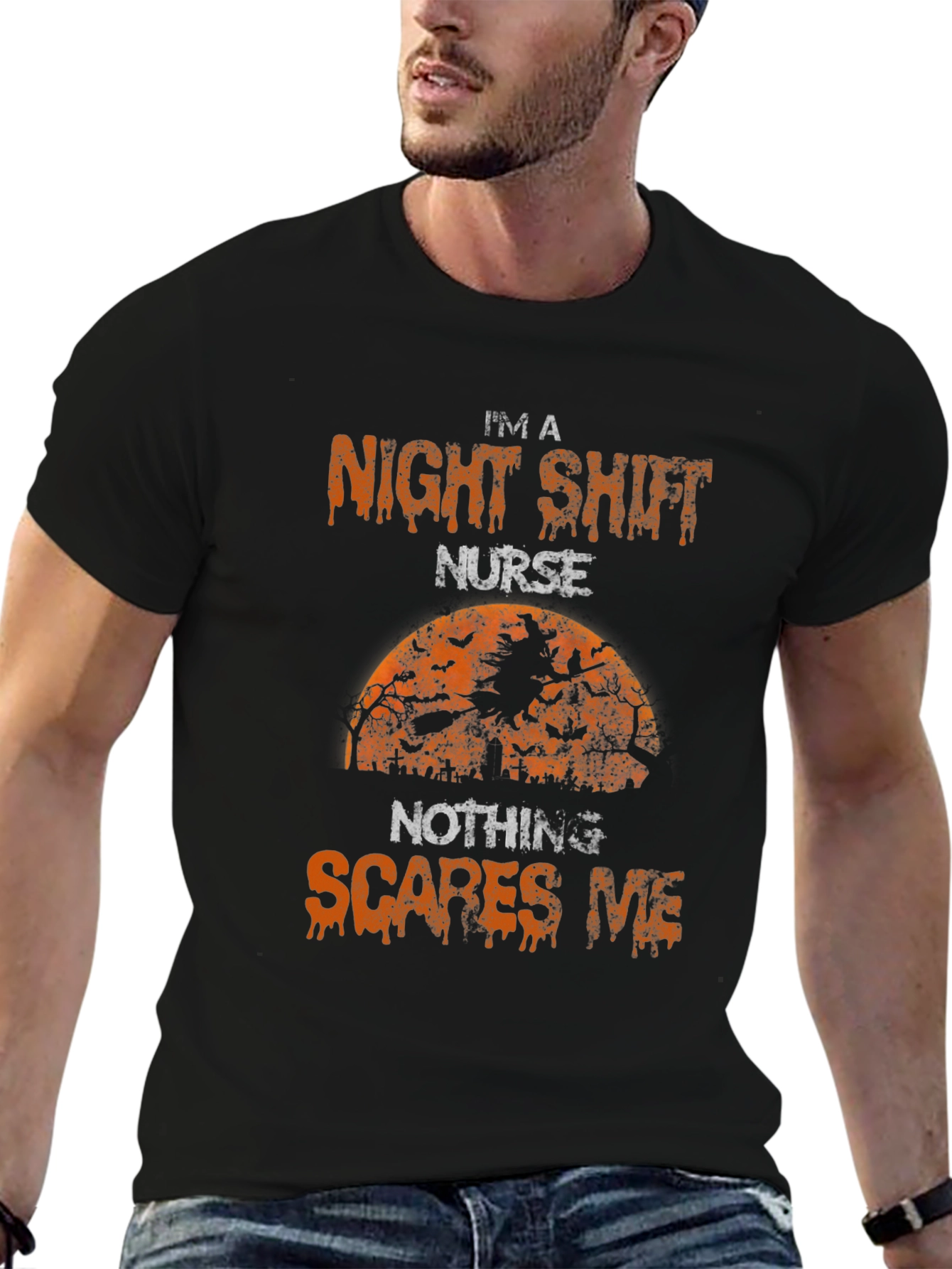 Night Shift Nurse Halloween T-Shirt