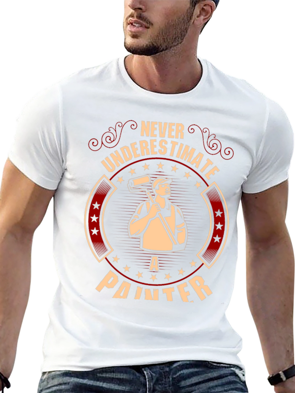 Never Underestimate a Painter T-Shirt