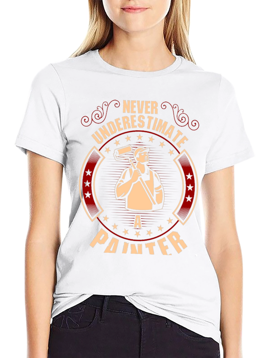 Never Underestimate a Painter T-Shirt