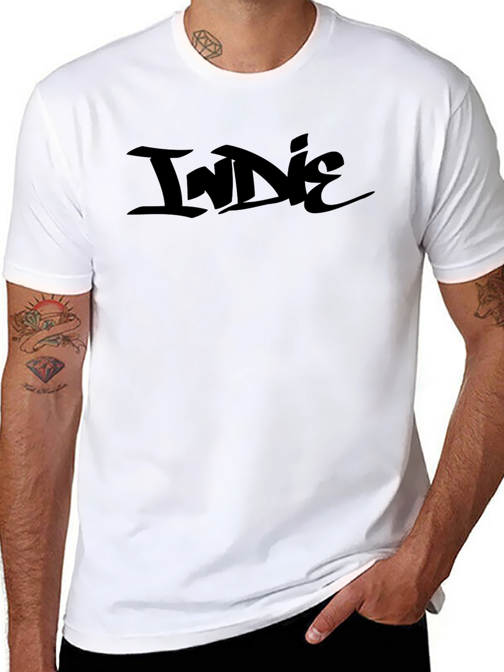 Black Graphic Tee - INME Bold Design
