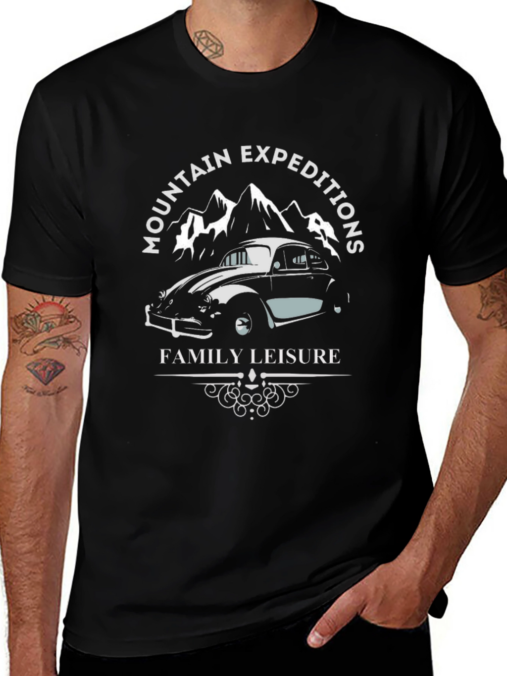 Mountain Expedition Family Leisure T-Shirt