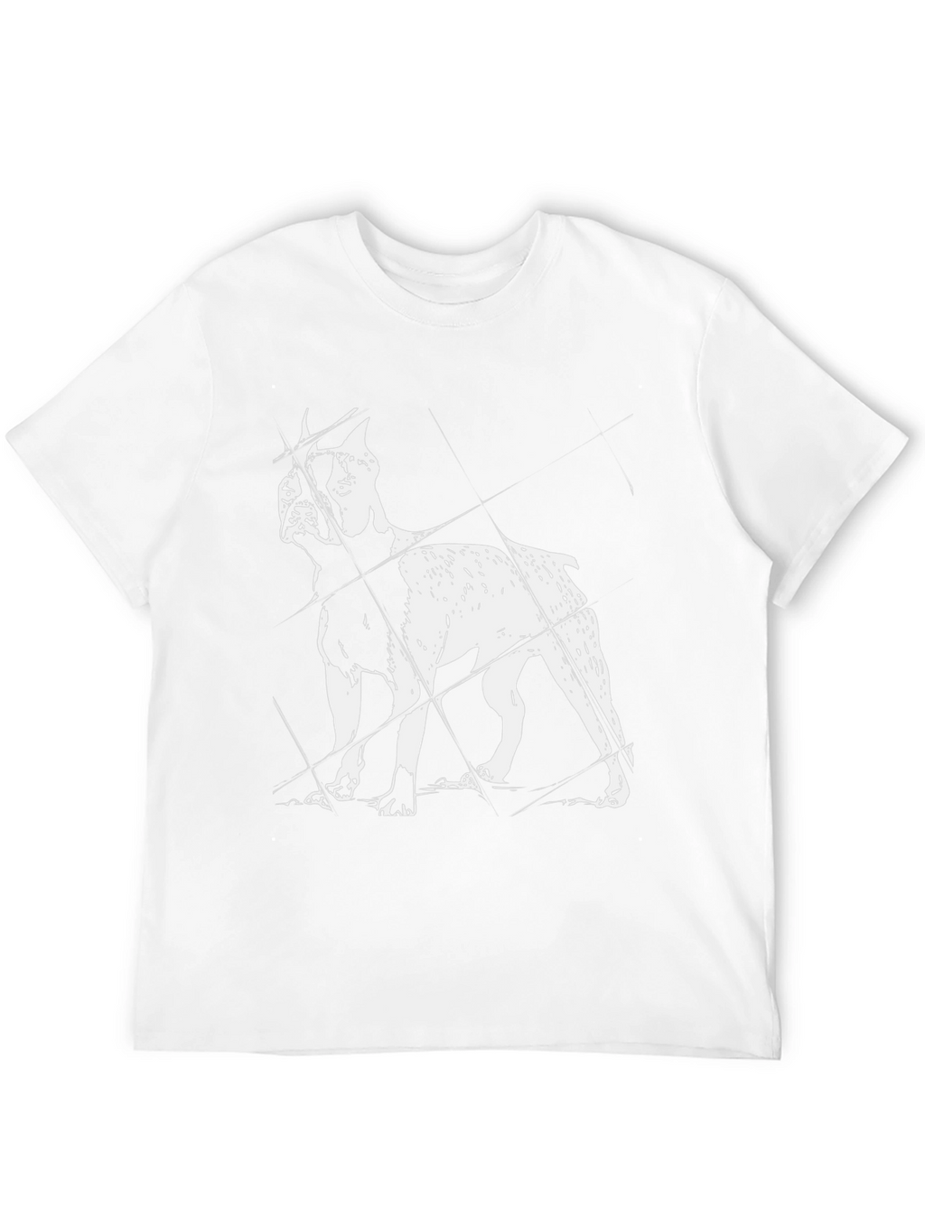 Dog Breed Graphic Print T-Shirt