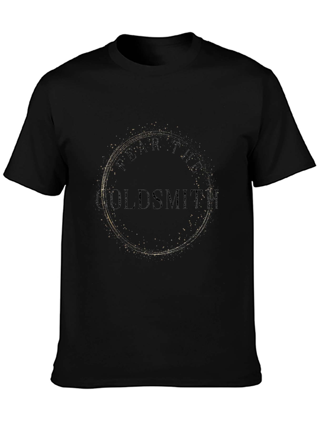 Fear The Goldsmith Tee - Black Graphic T-Shirt