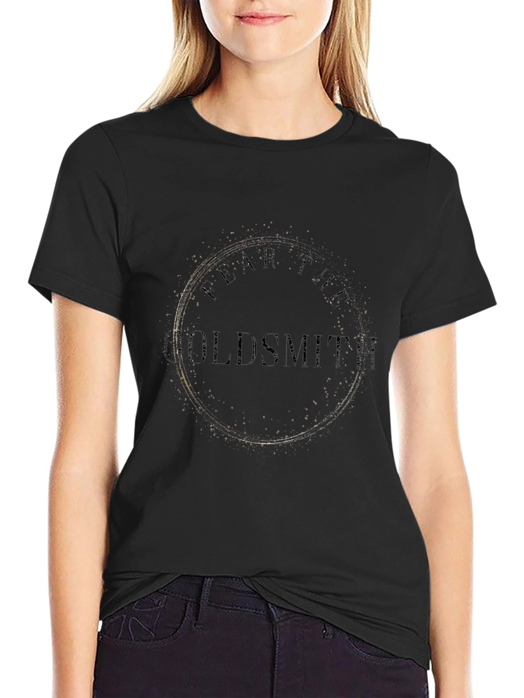 Fear The Goldsmith Tee - Black Graphic T-Shirt