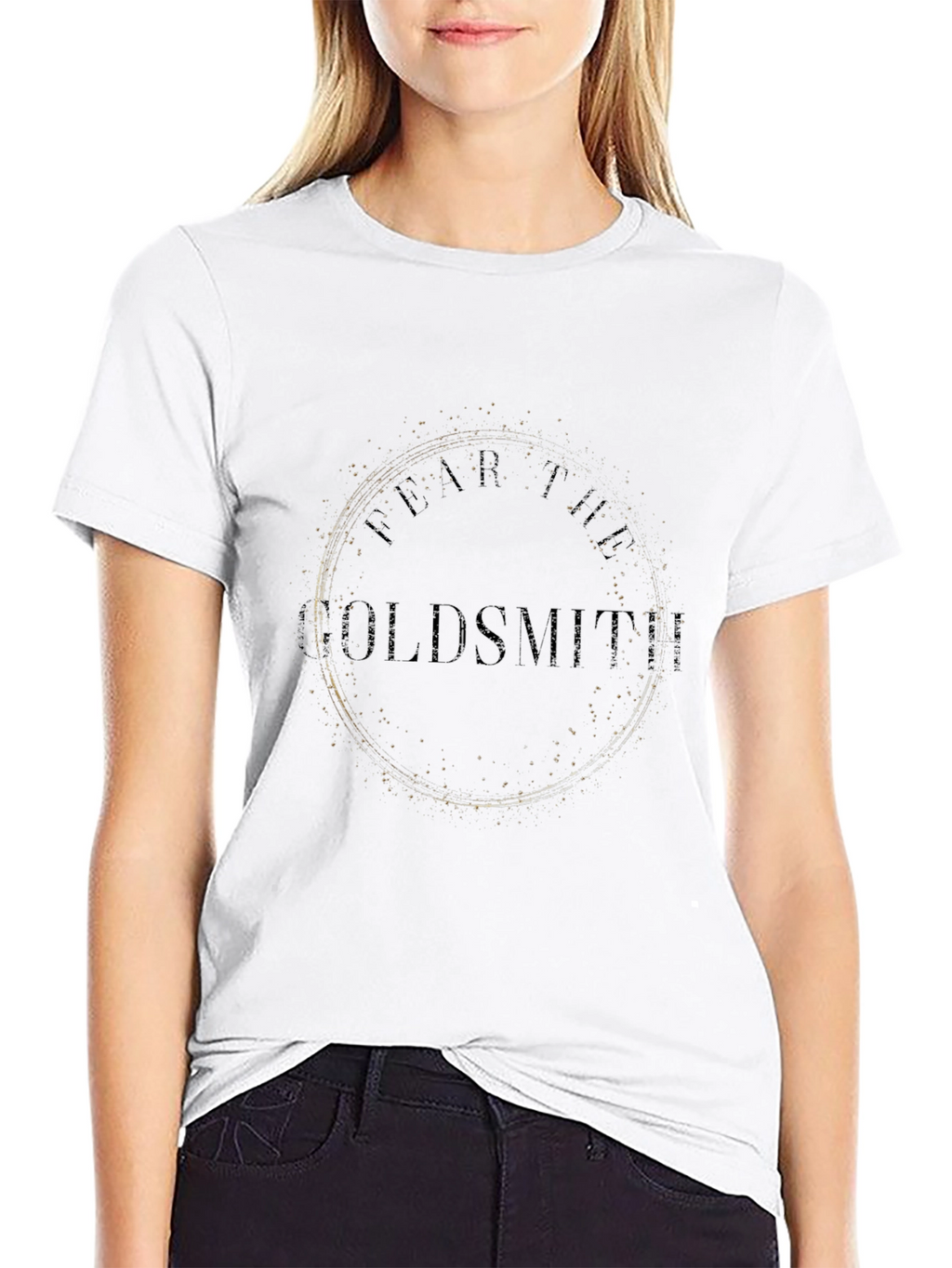 Fear The Goldsmith Tee - Black Graphic T-Shirt