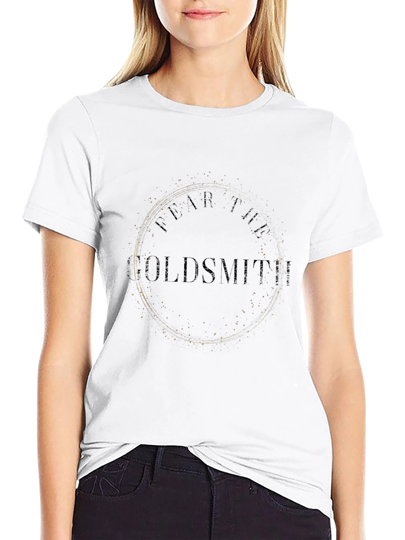 Fear The Goldsmith Tee - Black Graphic T-Shirt