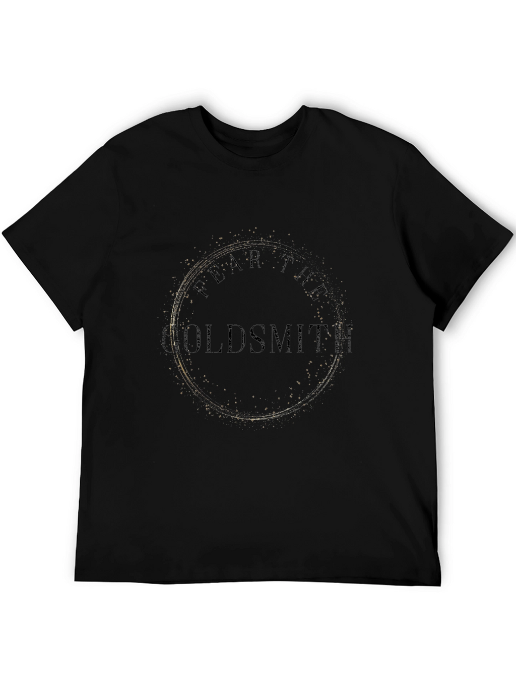 Fear The Goldsmith Tee - Black Graphic T-Shirt