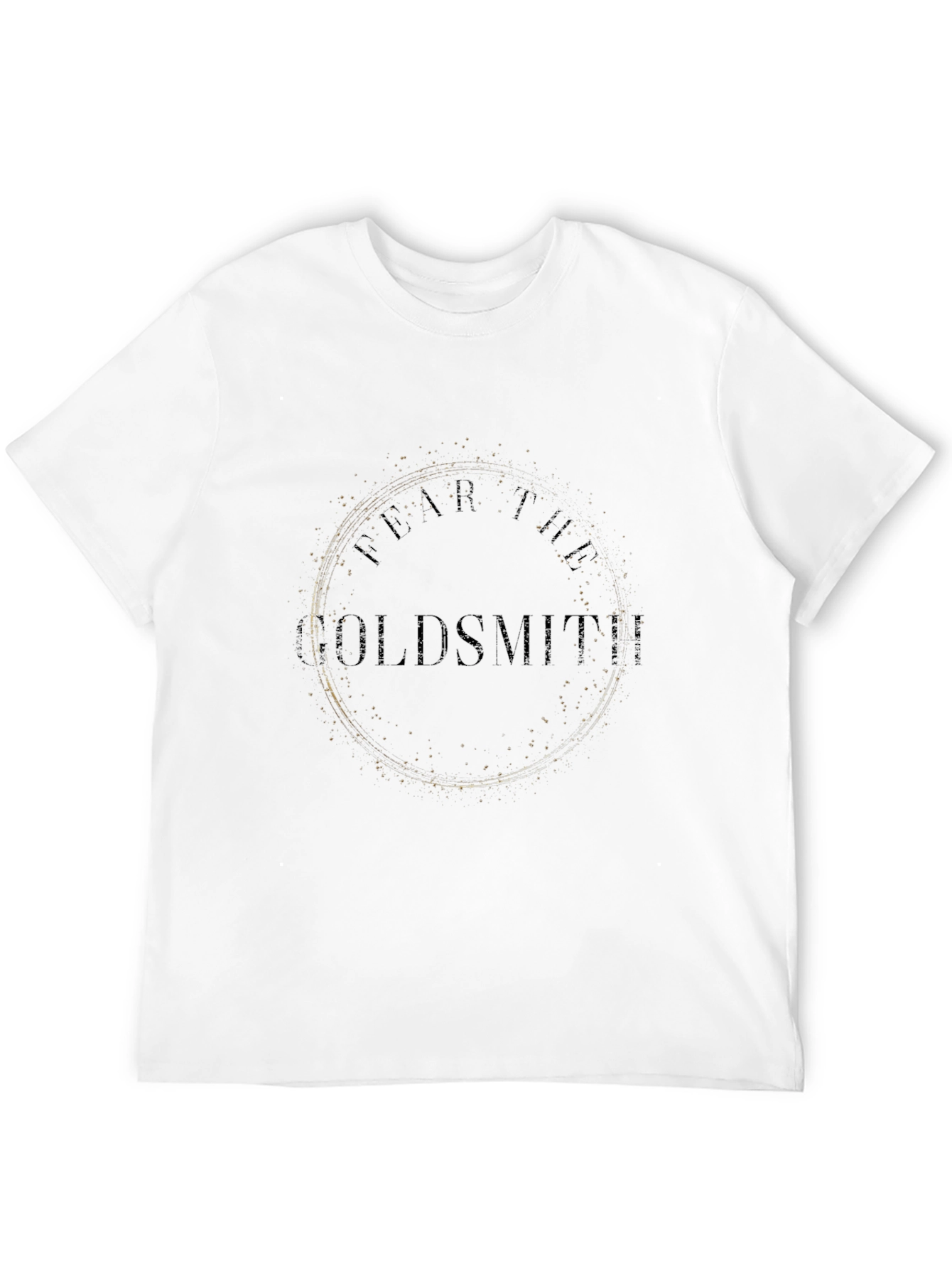 Fear The Goldsmith Tee - Black Graphic T-Shirt