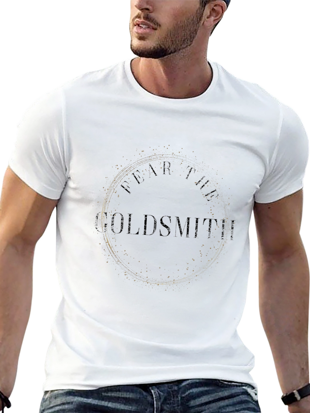 Fear The Goldsmith Tee - Black Graphic T-Shirt
