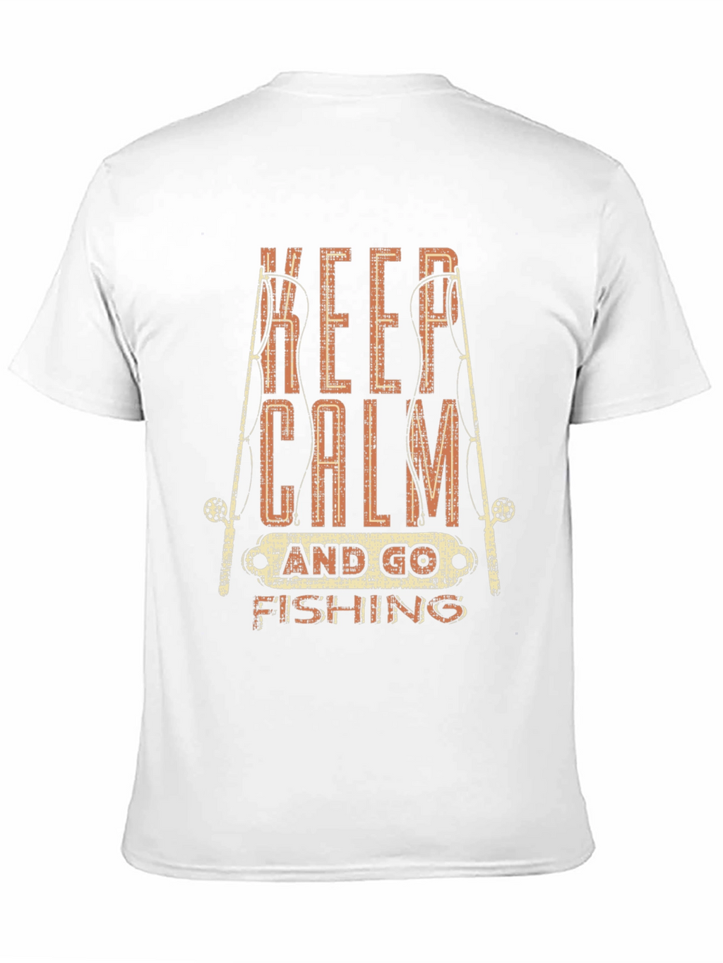 Keep Calm & Go Fishing Graphic T-Shirt