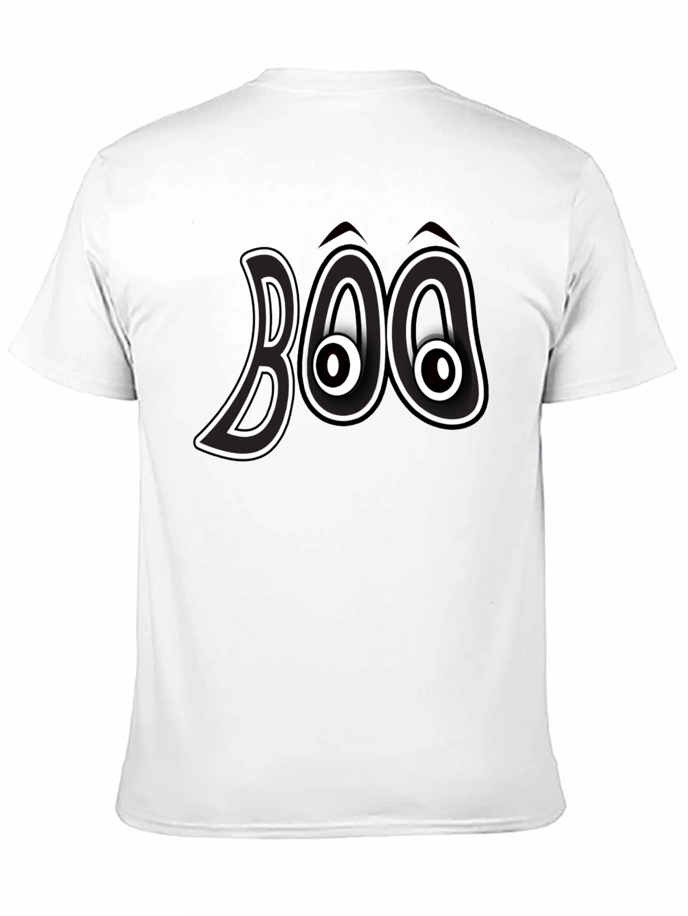 Boo Halloween Graphic T-Shirt - Spooky Season Apparel